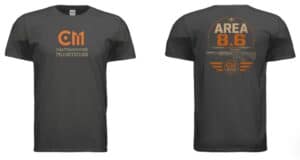 CM T-Shirt - Area 8.6 - 8.6BLK